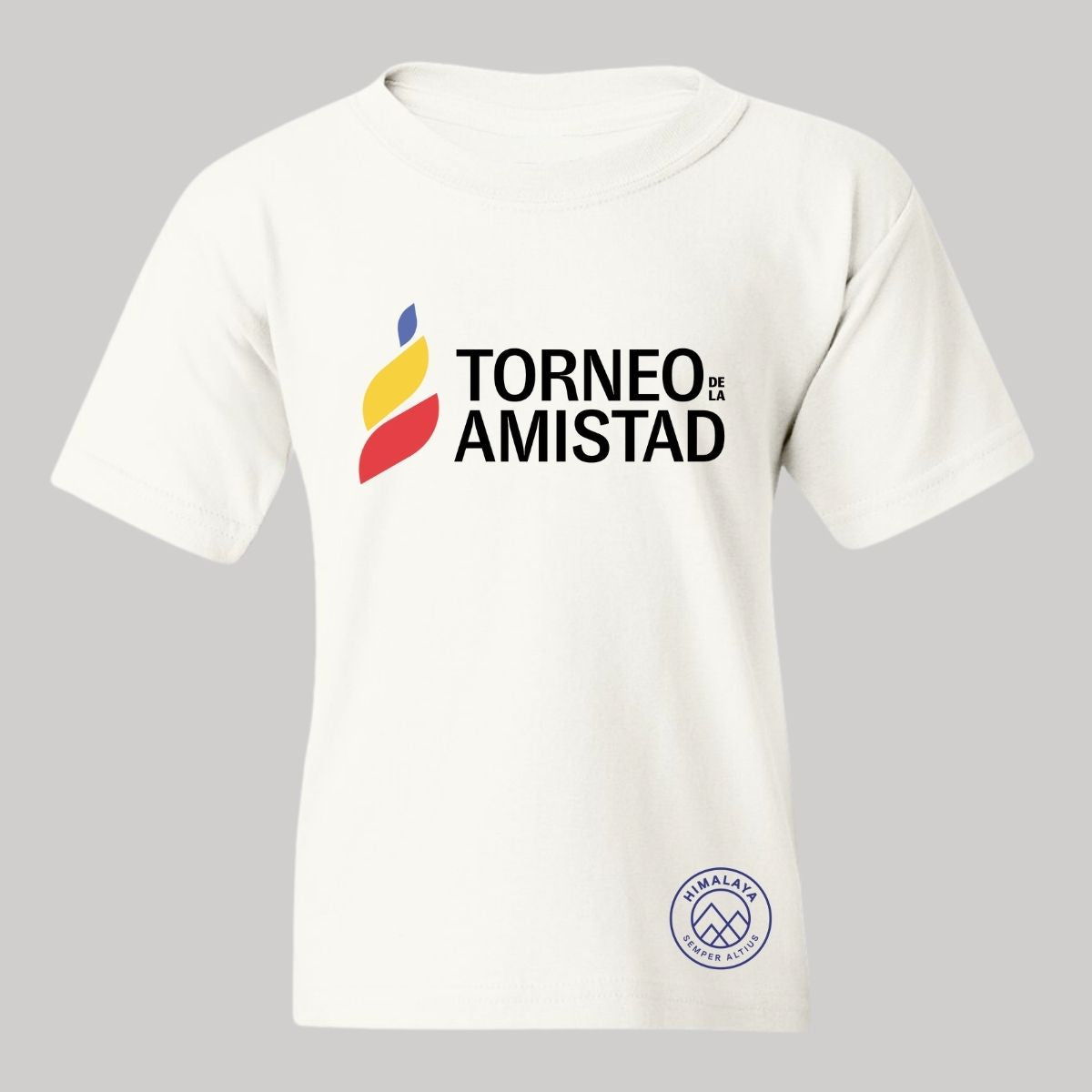 Playera Infantil Algodón Torneo de la Amistad D3T Himalaya