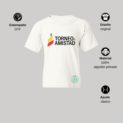 Playera Infantil Algodón Torneo de la Amistad D3T Irish