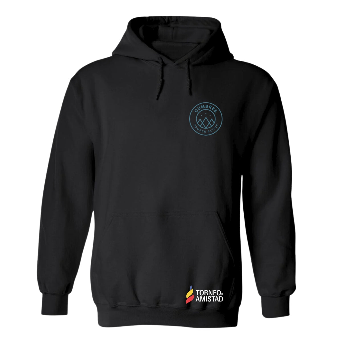 Sudadera Hoodie Unisex Algodón Poliéster Torneo de la Amistad D2E Cumbres