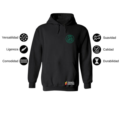 Sudadera Hoodie Unisex Algodón Poliéster Torneo de la Amistad D2E Irish