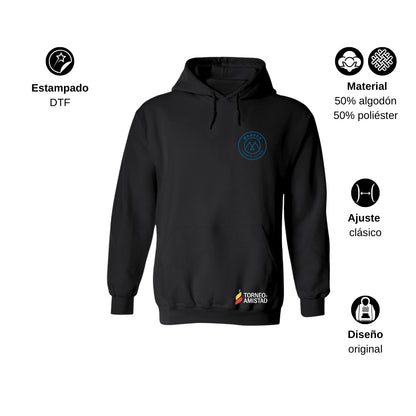 Sudadera Hoodie Unisex Algodón Poliéster Torneo de la Amistad D2E Maddox
