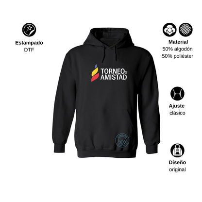 Sudadera Hoodie Unisex Algodón Poliéster Torneo de la Amistad D3T Cumbres