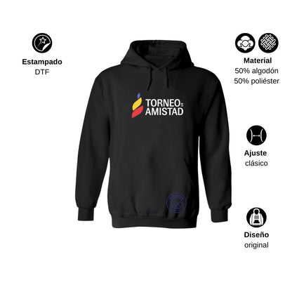 Sudadera Hoodie Unisex Algodón Poliéster Torneo de la Amistad D3T Himalaya