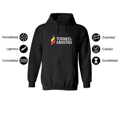 Sudadera Hoodie Unisex Algodón Poliéster Torneo de la Amistad D3T Interamericano