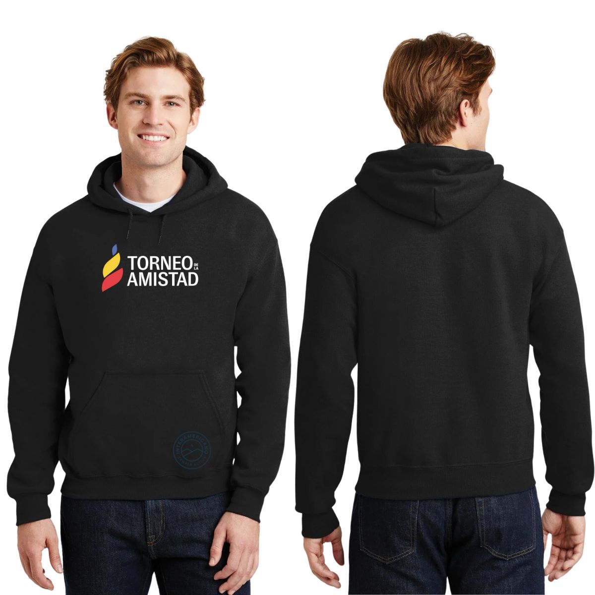 Sudadera Hoodie Unisex Algodón Poliéster Torneo de la Amistad D3T Interamericano