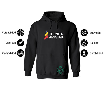 Sudadera Hoodie Unisex Algodón Poliéster Torneo de la Amistad D3T Irish