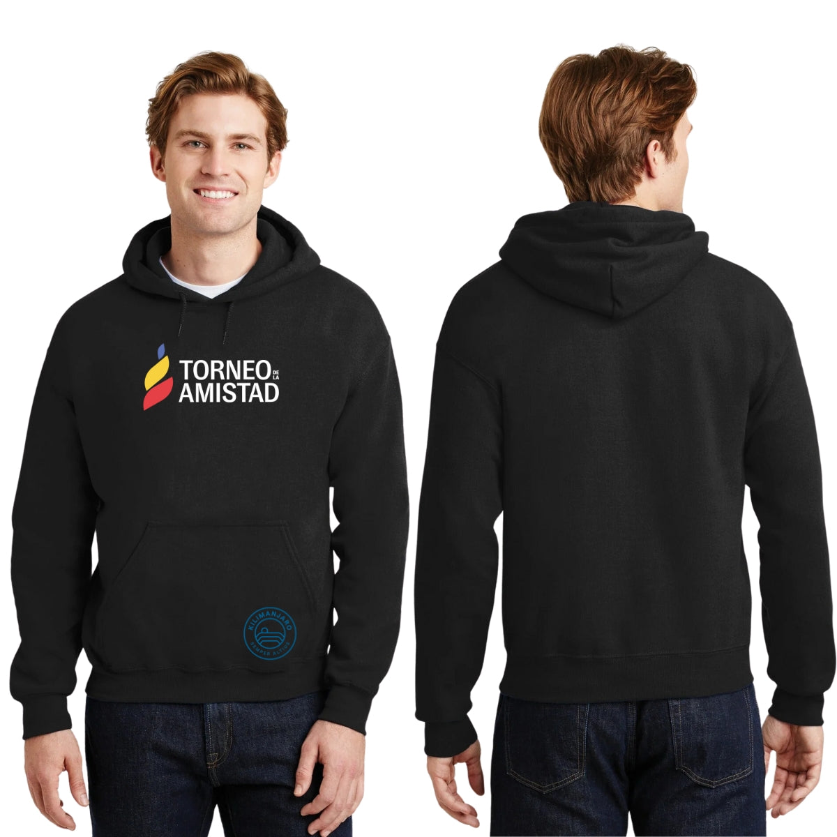 Sudadera Hoodie Unisex Algodón Poliéster Torneo de la Amistad D3T Kilimanjaro