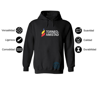 Sudadera Hoodie Unisex Algodón Poliéster Torneo de la Amistad D3T Maddox