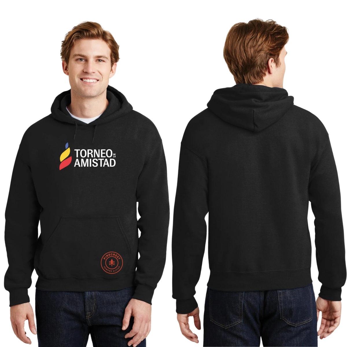 Sudadera Hoodie Unisex Algodón Poliéster Torneo de la Amistad D3T Pinecrest