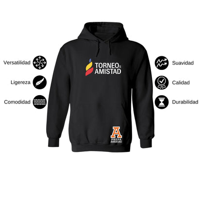 Sudadera Hoodie Unisex Algodón Poliéster Torneo de la Amistad D3T Prepa Anahuac