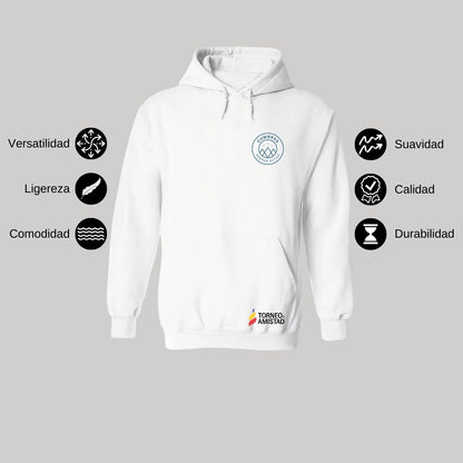 Sudadera Hoodie Unisex Algodón Poliéster Torneo de la Amistad D2E Cumbres