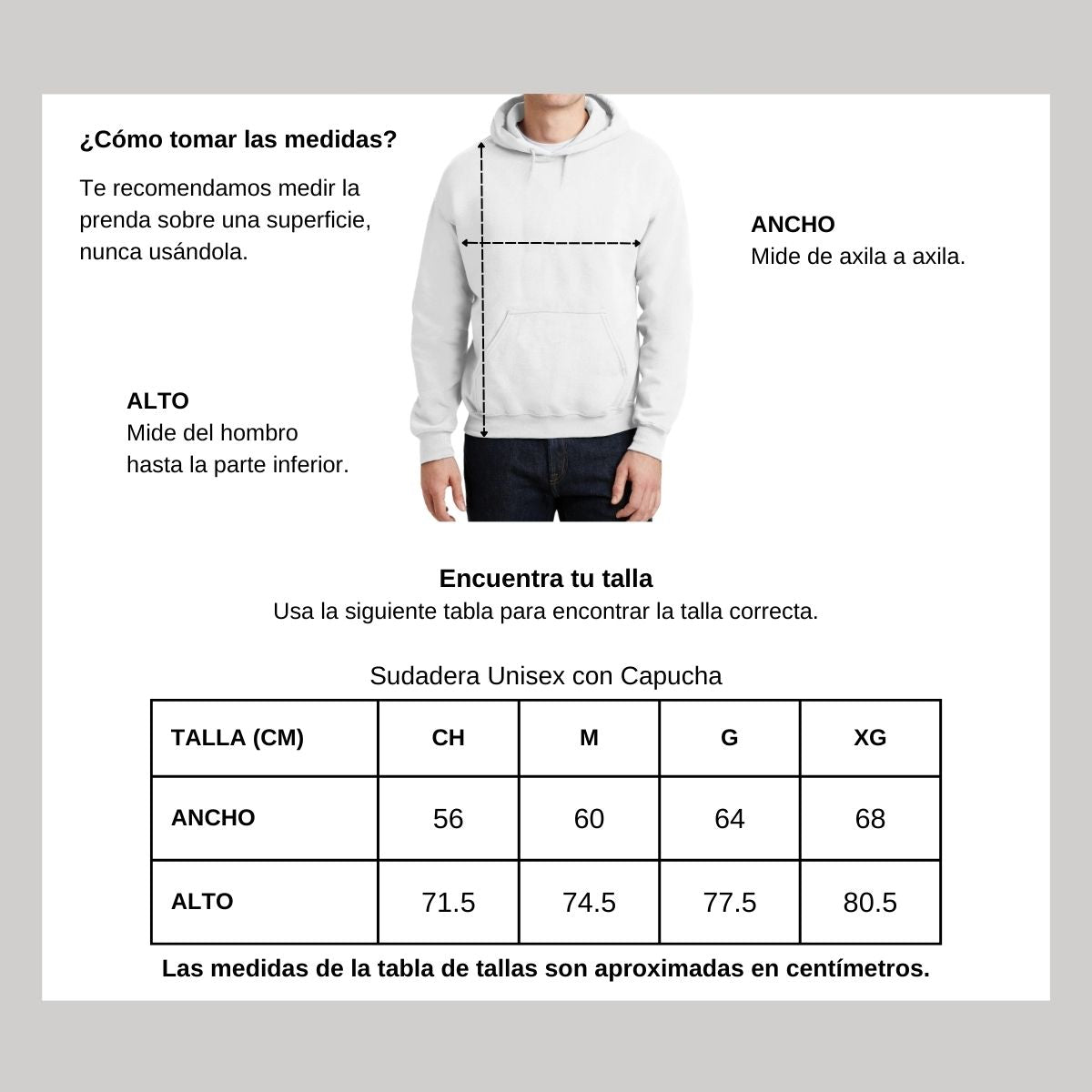 Sudadera Hoodie Unisex Algodón Poliéster Torneo de la Amistad D2E Highlands