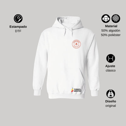 Sudadera Hoodie Unisex Algodón Poliéster Torneo de la Amistad D2E Pinecrest