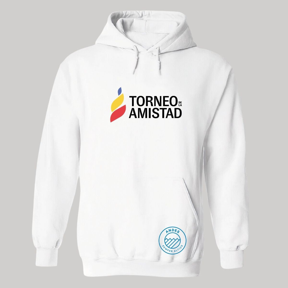 Sudadera Hoodie Unisex Algodón Poliéster Torneo de la Amistad D3T Andes