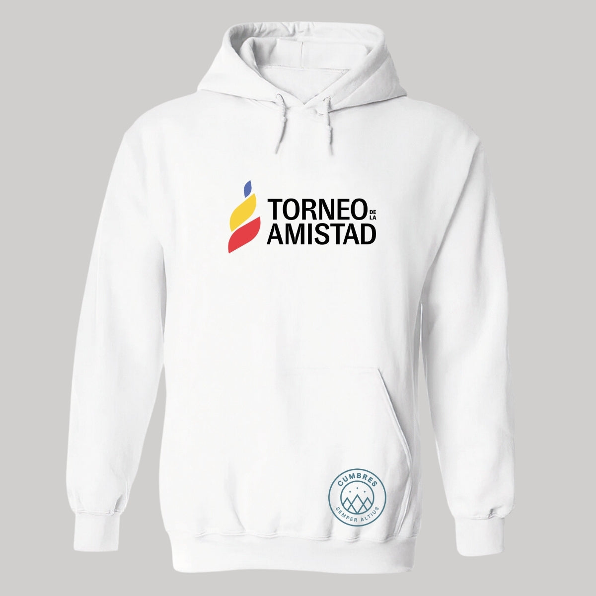 Sudadera Hoodie Unisex Algodón Poliéster Torneo de la Amistad D3T Cumbres