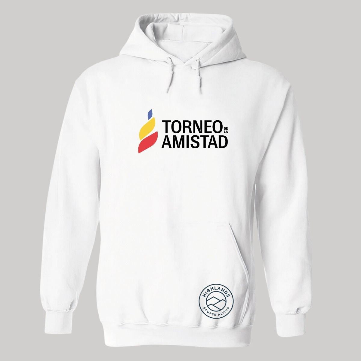 Sudadera Hoodie Unisex Algodón Poliéster Torneo de la Amistad D3T Highlands