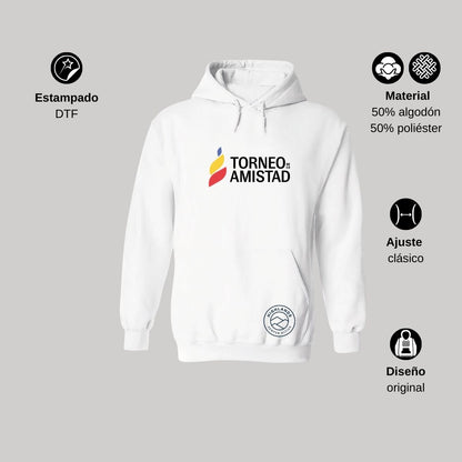 Sudadera Hoodie Unisex Algodón Poliéster Torneo de la Amistad D3T Highlands