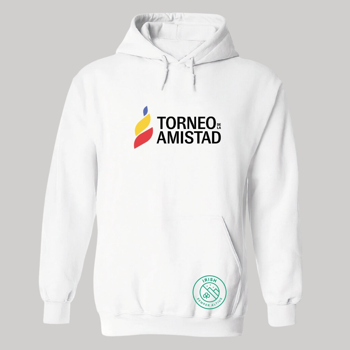 Sudadera Hoodie Unisex Algodón Poliéster Torneo de la Amistad D3T Irish