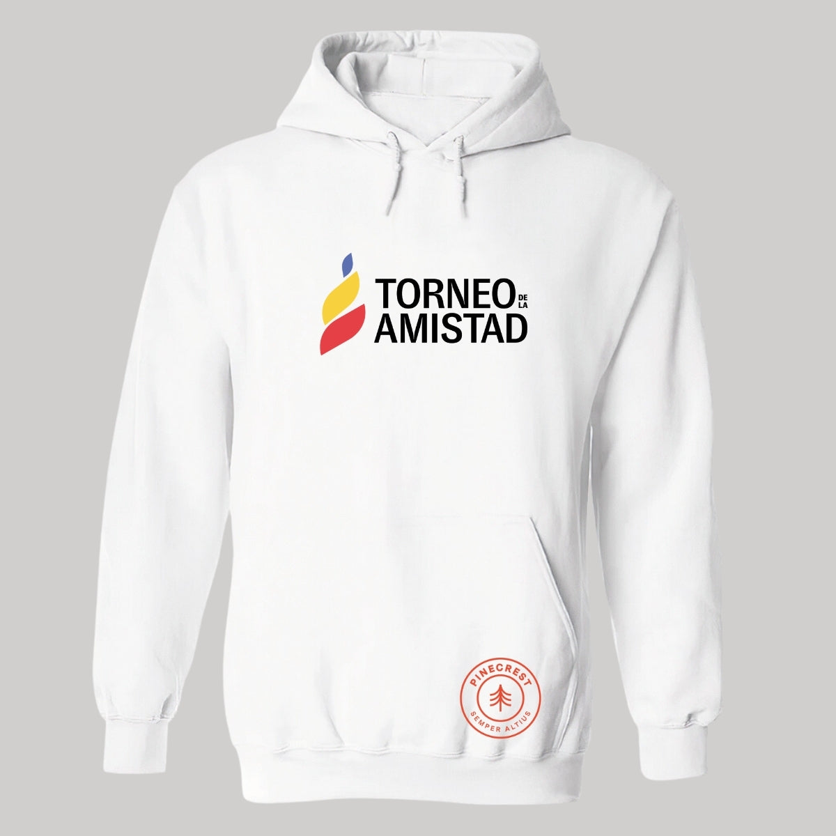 Sudadera Hoodie Unisex Algodón Poliéster Torneo de la Amistad D3T Pinecrest