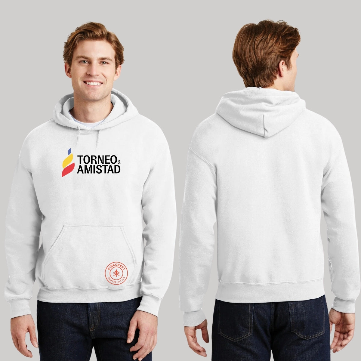 Sudadera Hoodie Unisex Algodón Poliéster Torneo de la Amistad D3T Pinecrest