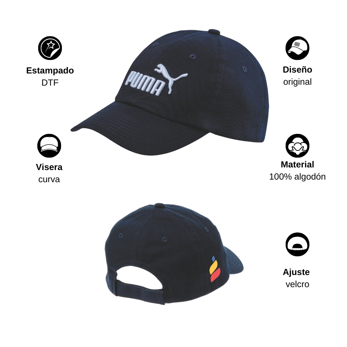 Gorra Puma Juvenil Unisex Torneo de la Amistad D5
