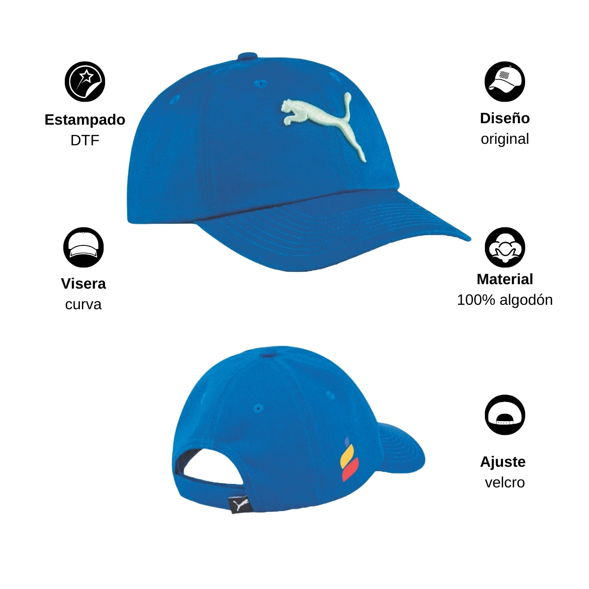 Gorra Puma Juvenil Unisex Torneo de la Amistad D5