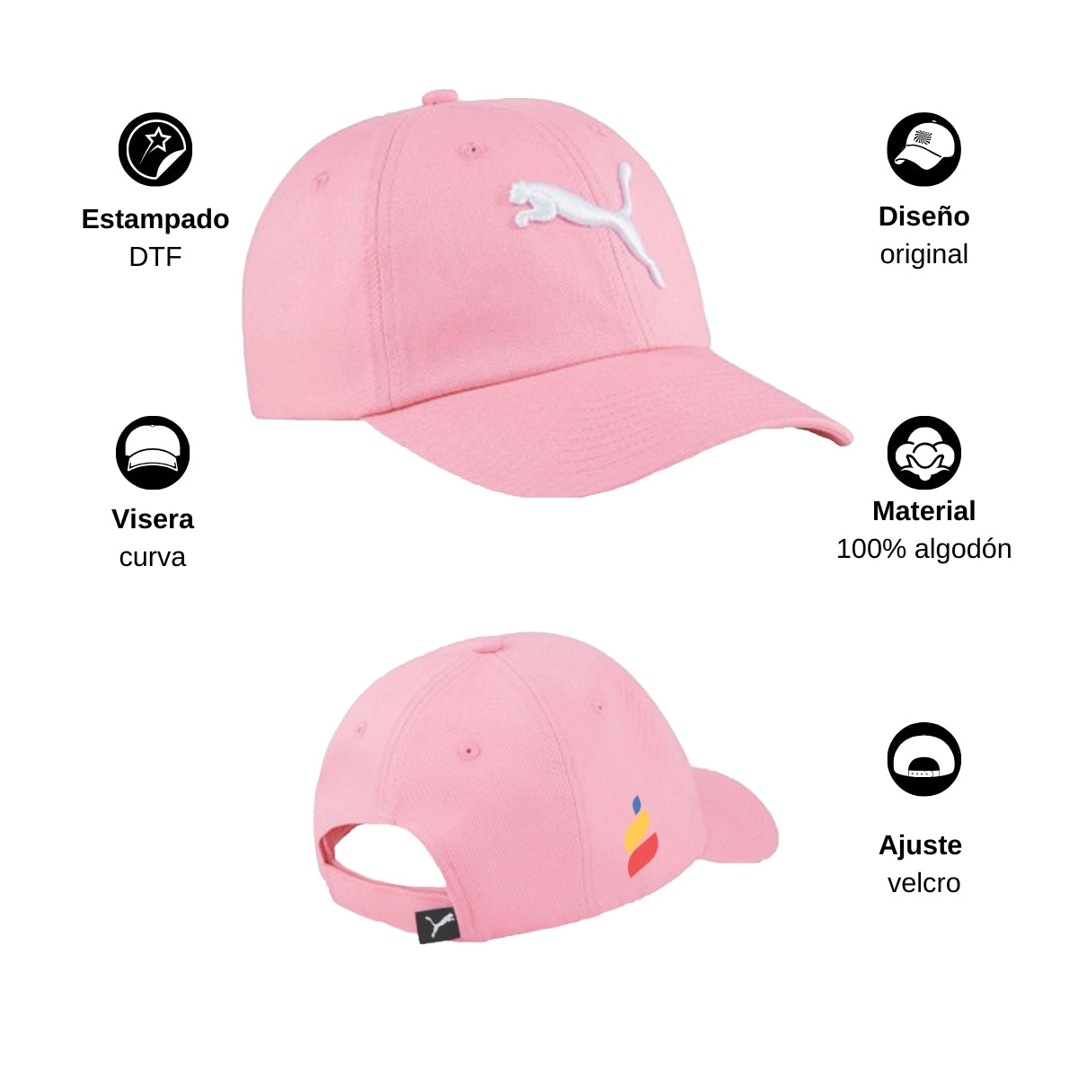 Gorra Puma Juvenil Unisex Torneo de la Amistad D5